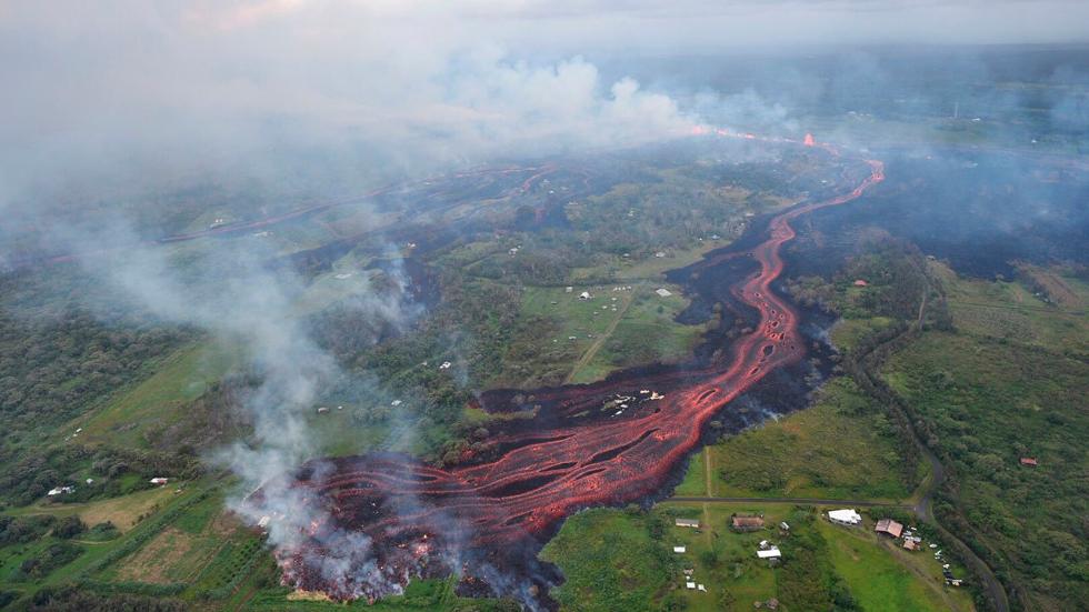 eruzione vulcano kilauea hawaii