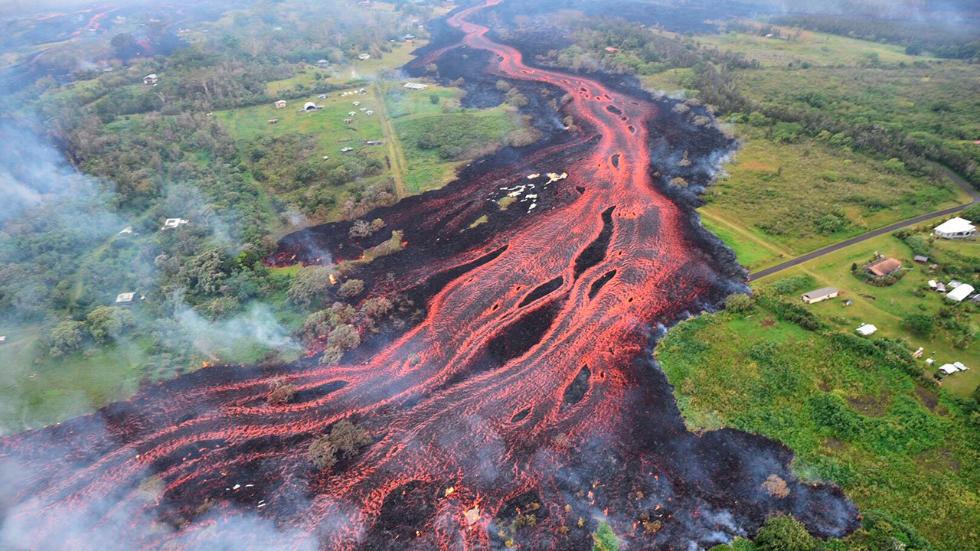eruzione vulcano kilauea hawaii