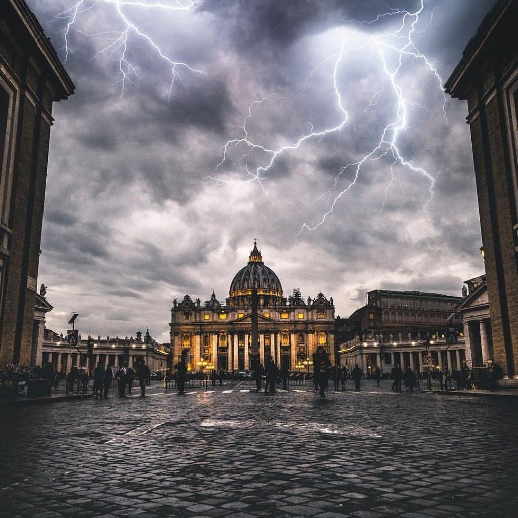 pioggia roma temporale