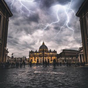 pioggia roma temporale