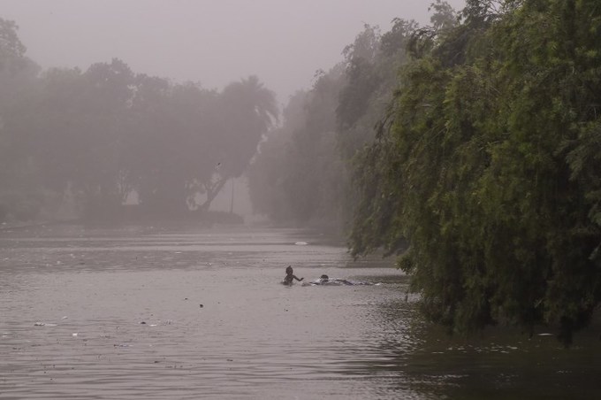 tempesta di sabbia India