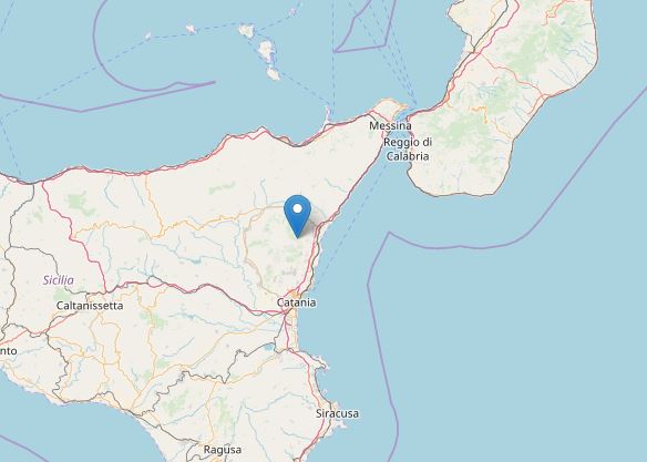 terremoto Etna