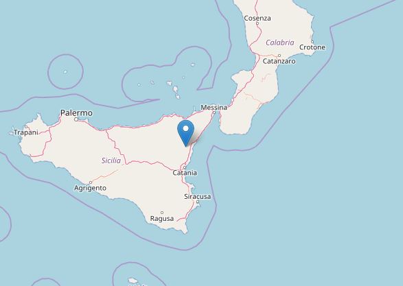 terremoto Etna