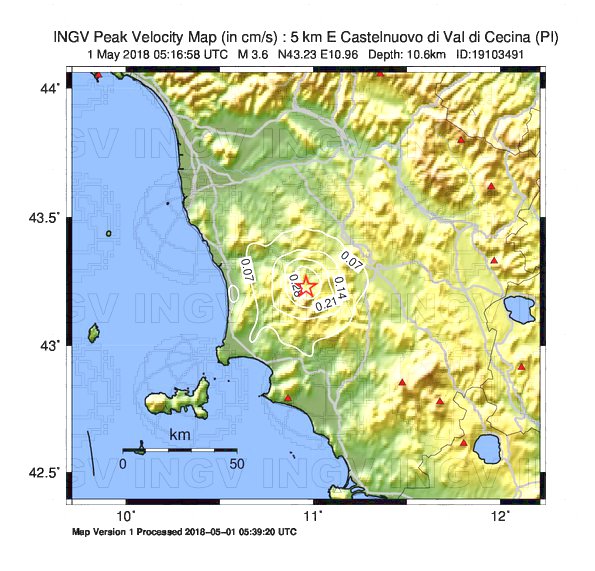 terremoto toscana