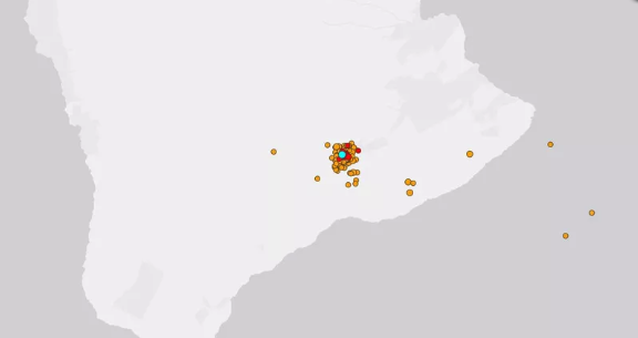 terremoto vulcano kilauea hawaii