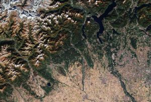 Alpi italiane e pianura