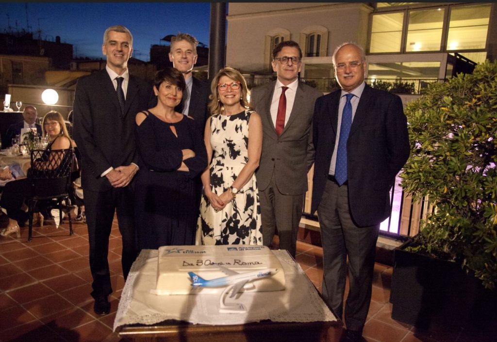 Evento Air Transat e Aeroporti di Roma 30 Ann Volo Roma-Montréal