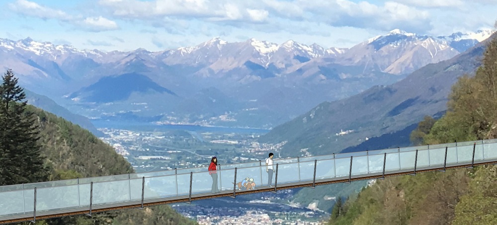 passerella in Val Tartano