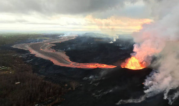 eruzione vulcano kilauea hawaii