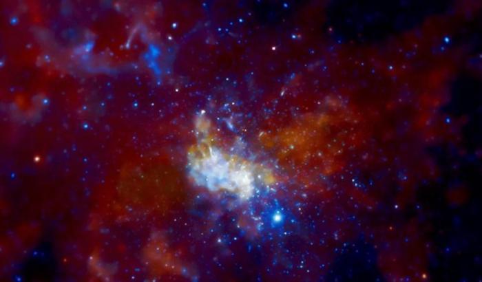 La zona della Via Lattea dove si trova il buco nero
