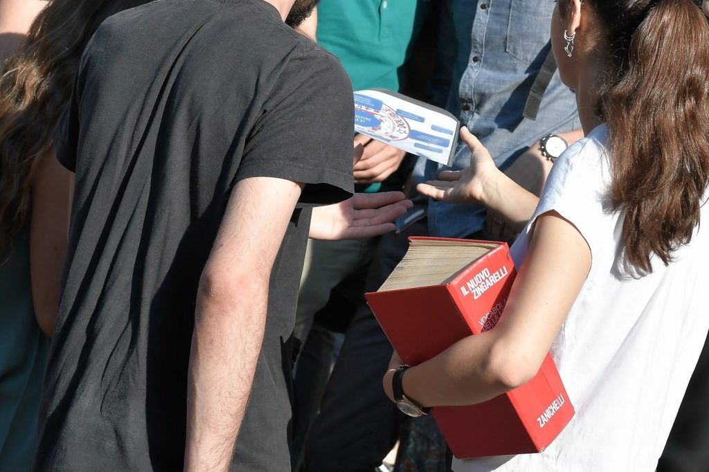 Roma. Esame di maturità, prima prova