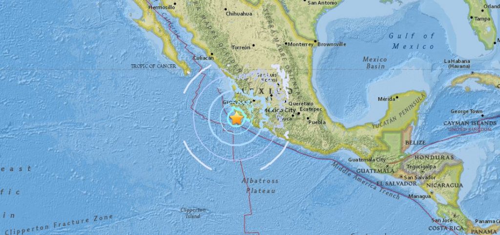 Terremoto Messico