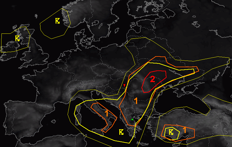 allerta meteo estofex