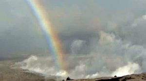 arcobaleno vulcano kilauea hawaii