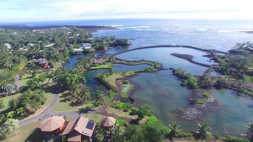 baia di kapoho hawaii vulcano kilauea