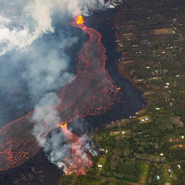 eruzione vulcano Kilauea hawaii