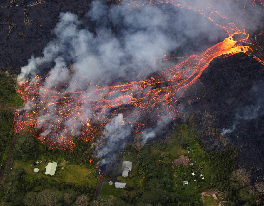 eruzione vulcano Kilauea hawaii