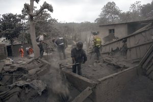 eruzione vulcano guatemala