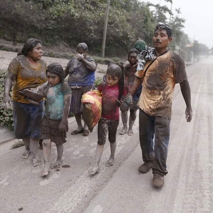 eruzione vulcano guatemala