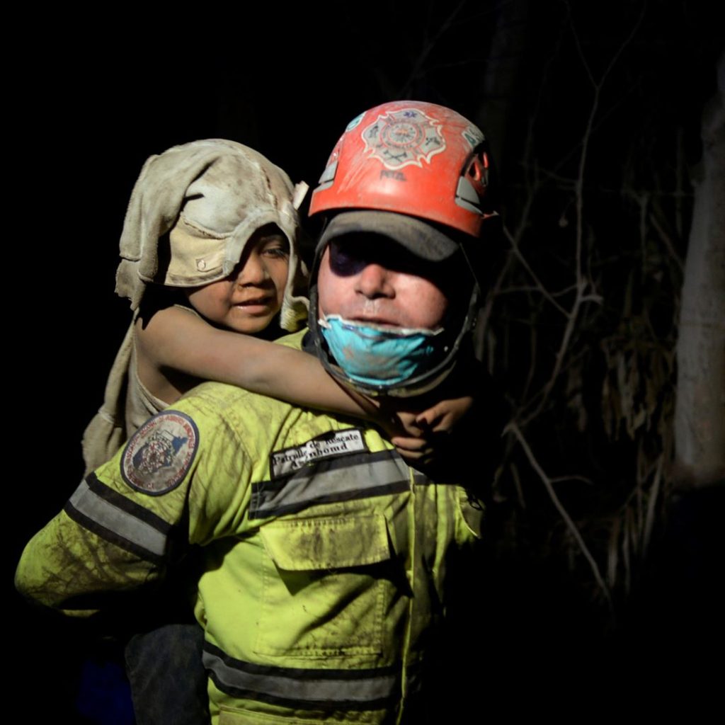 eruzione vulcano guatemala