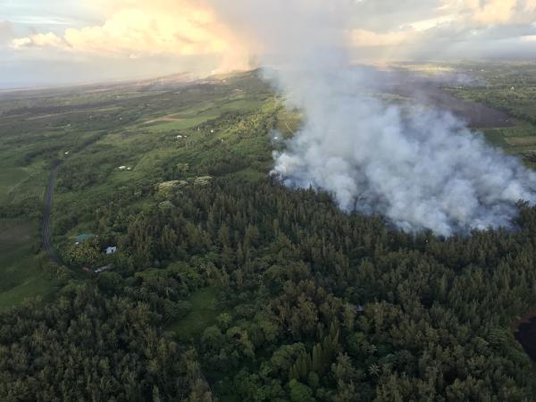 eruzione vulcano kilauea hawaii