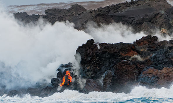 eruzione vulcano kilauea hawaii