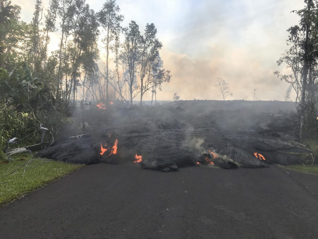 eruzione vulcano kilauea hawaii