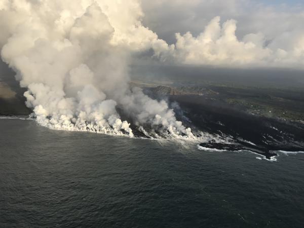 eruzione vulcano kilauea hawaii