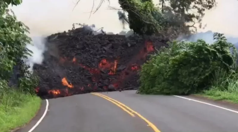 eruzione vulcano kilauea hawaii