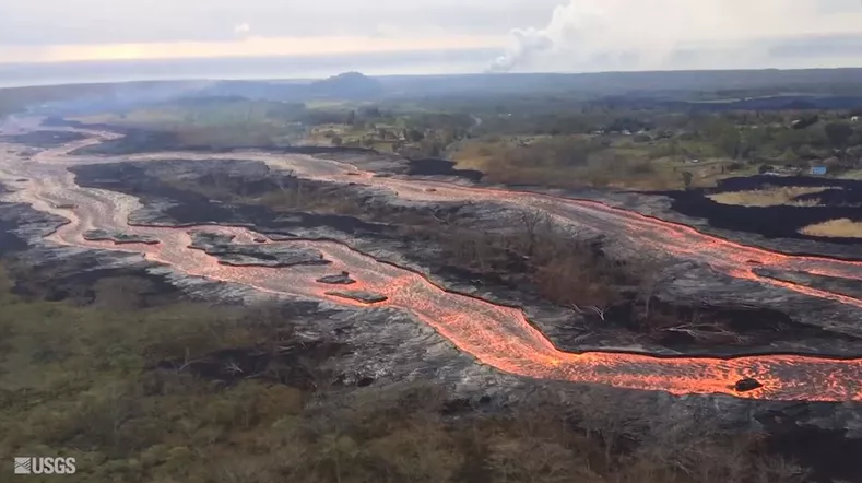 eruzione vulcano kilauea hawaii