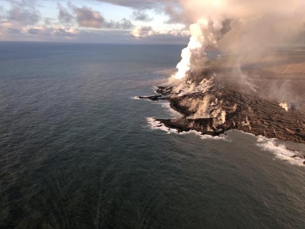 eruzione vulcano kilauea hawaii