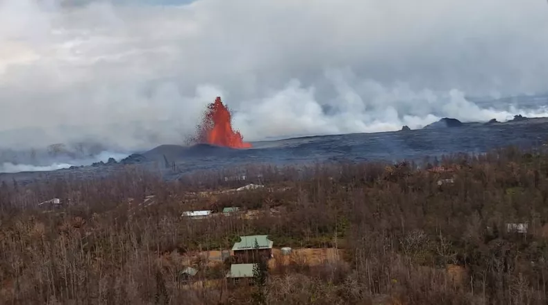 eruzione vulcano kilauea hawaii