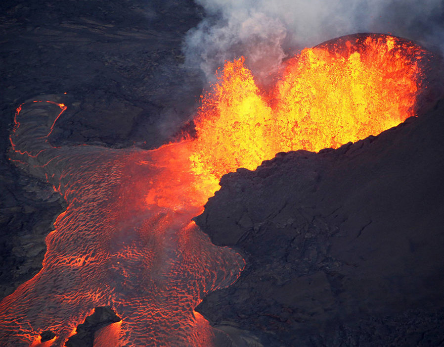eruzione vulcano kilauea hawaii