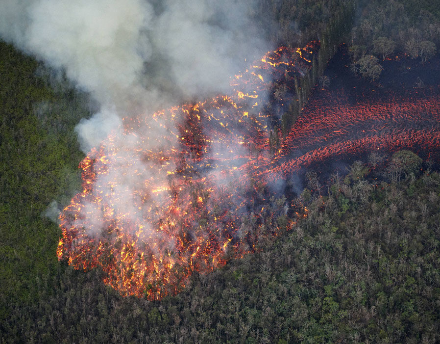 eruzione vulcano kilauea hawaii