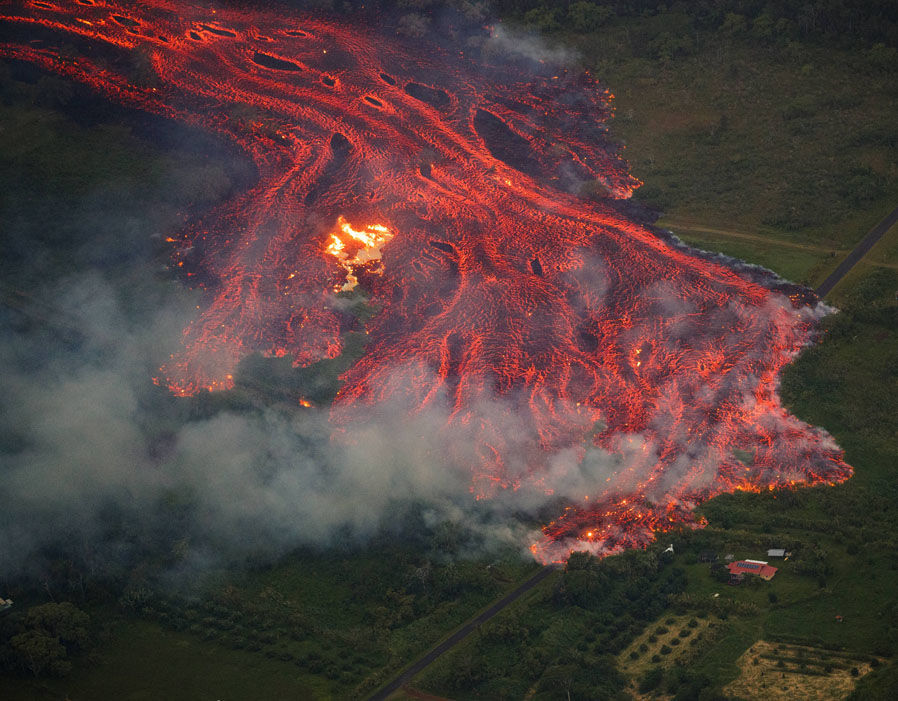 eruzione vulcano kilauea hawaii