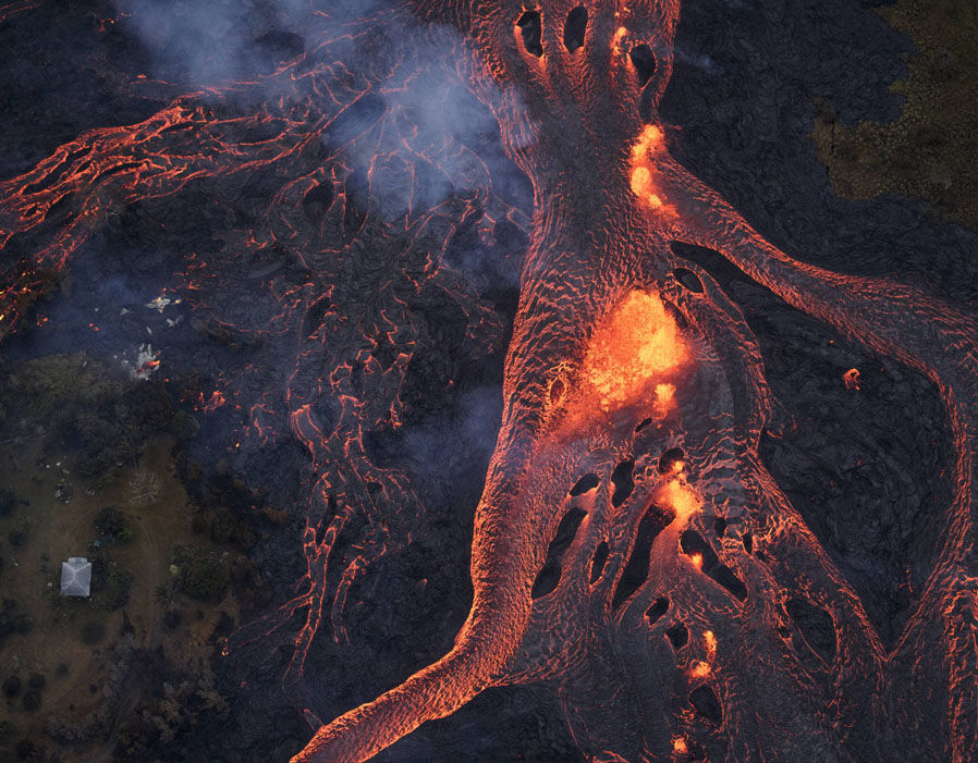 eruzione vulcano kilauea hawaii