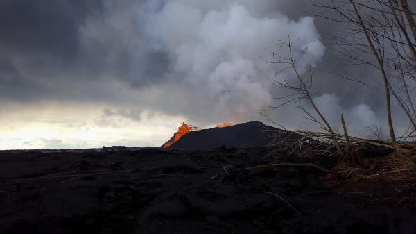 eruzione vulcano kilauea hawaii