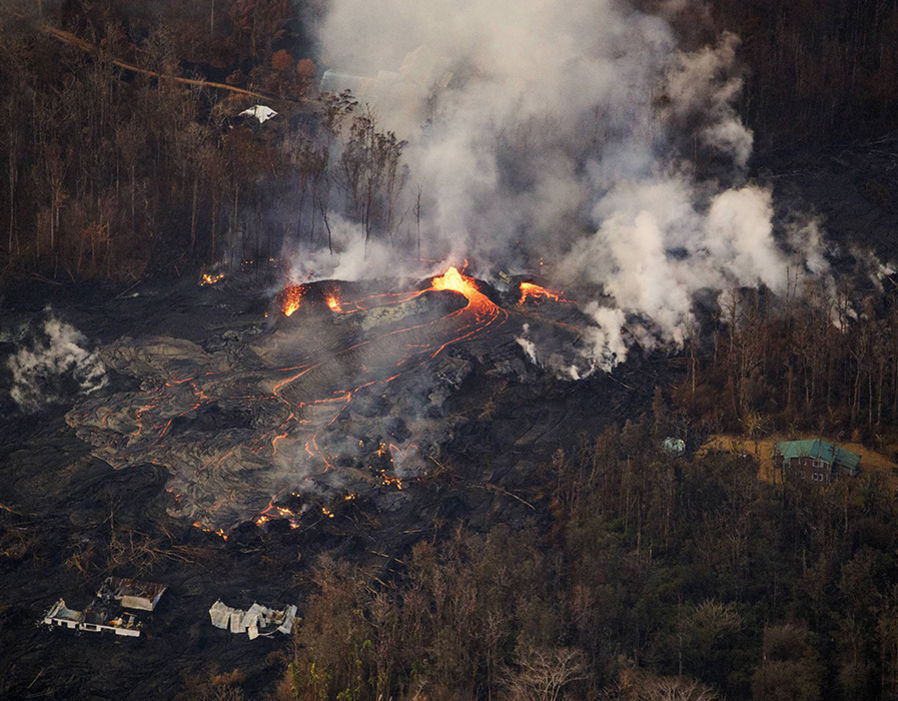 eruzione vulcano kilauea hawaii