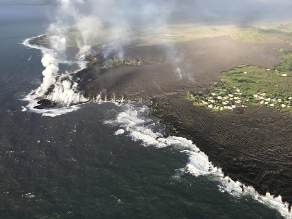 eruzione vulcano kilauea hawaii