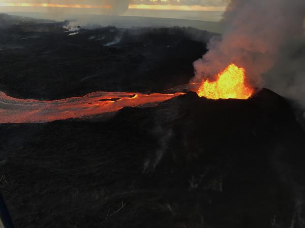 eruzione vulcano kilauea hawaii