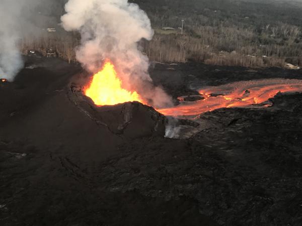 eruzione vulcano kilauea hawaii
