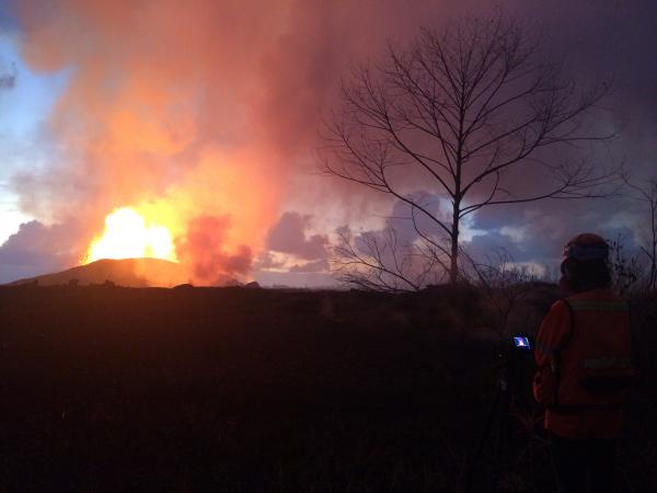 eruzione vulcano kilauea hawaii