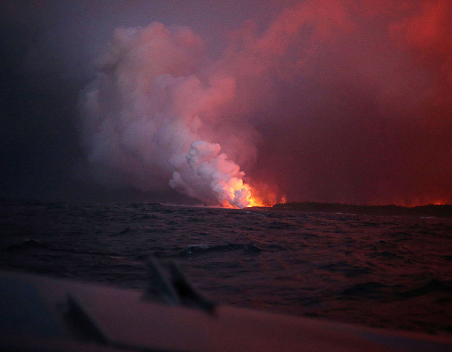 eruzione vulcano kilauea hawaii