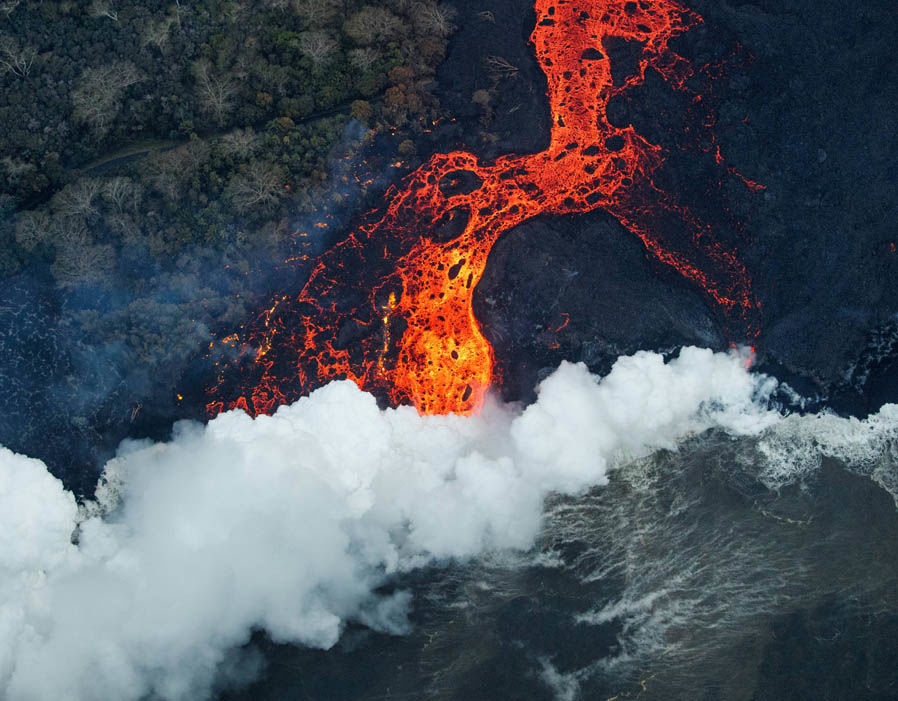 eruzione vulcano kilauea hawaii
