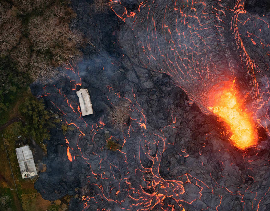 eruzione vulcano kilauea hawaii