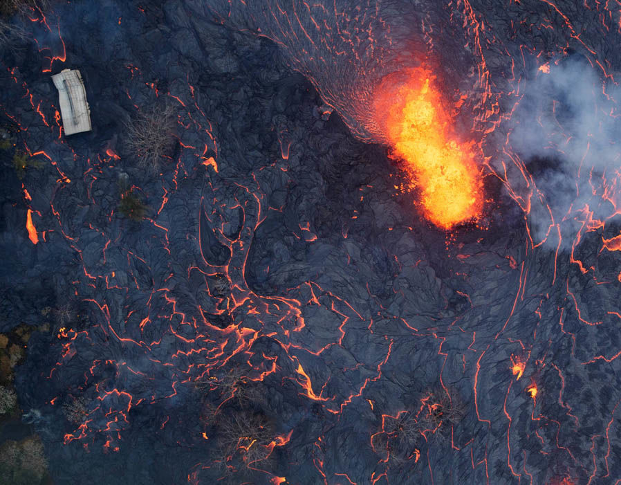 eruzione vulcano kilauea hawaii