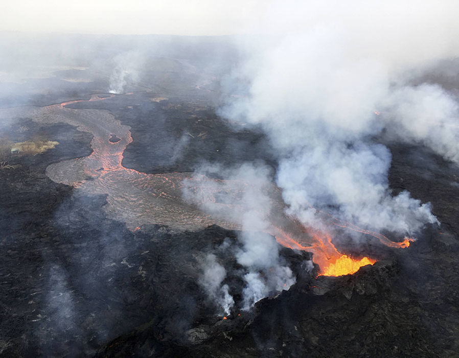 eruzione vulcano kilauea hawaii