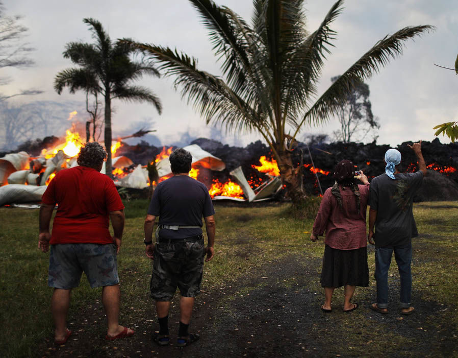 eruzione vulcano kilauea hawaii