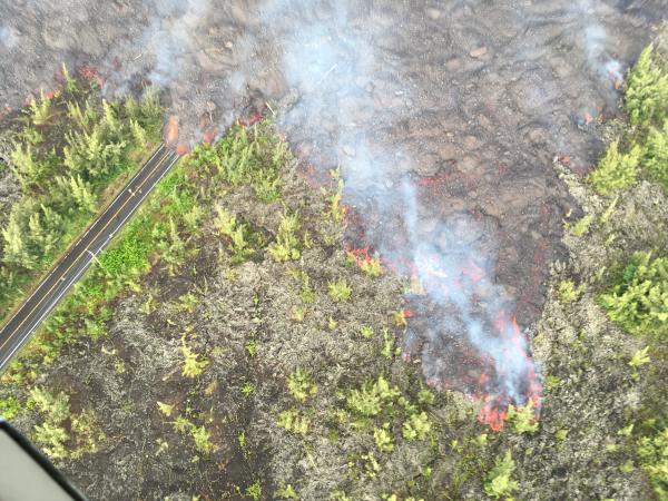 eruzione vulcano kilauea hawaii