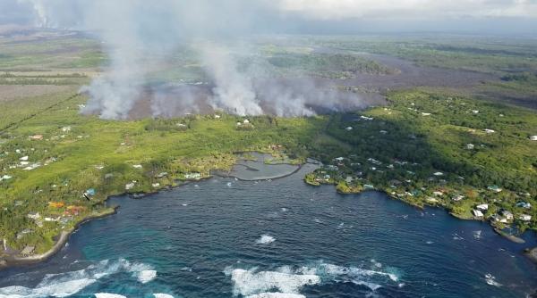 eruzione vulcano kilauea hawaii